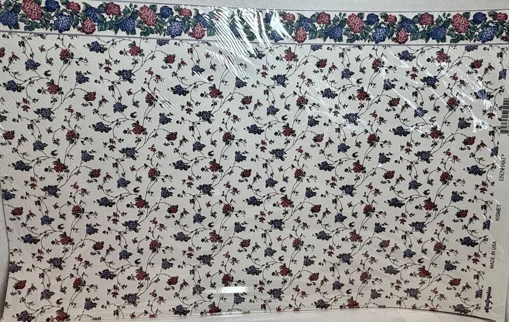 Vintage Dollhouse Miniature Wallpaper 1:12 Scale #3